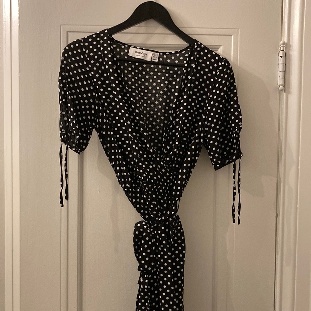NWOT Polka Dot Mini Dress